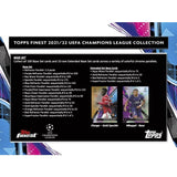 2021-22 Topps Finest UEFA Champions League Soccer Hobby Box