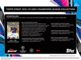 2021-22 Topps Finest UEFA Champions League Soccer Hobby Box