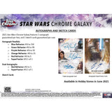 2021 Topps Star Wars Chrome Galaxy Hobby Box