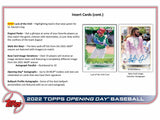 2022 Topps Opening Day Baseball Hobby Box