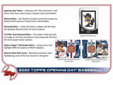 2022 Topps Opening Day Baseball Hobby Box