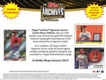 2022 Topps Archives Signature Series Baseball Active Player Edition Hobby Box