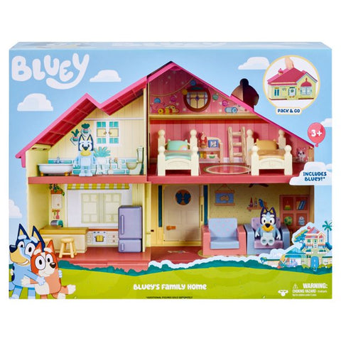 Bluey Family Home - Bluey 2.5-3" Figure with Home Playset