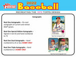 2022 Topps Heritage Baseball Hobby Box