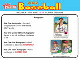 2022 Topps Heritage Baseball Hobby Box
