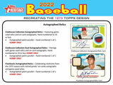 2022 Topps Heritage Baseball Hobby Box