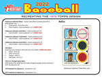 2022 Topps Heritage Baseball Hobby Box