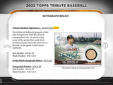 2022 Topps Tribute Baseball Hobby Box