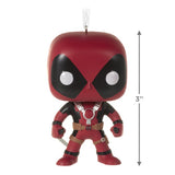 Hallmark Funko Pop! Marvel Deadpool Christmas Ornament (Walmart Sticker)