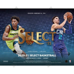 WMT - 2020-21 Panini Select NBA Basketball Trading Cards Hanger Box - Shimmer Prizm