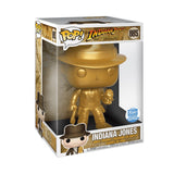 Funko Pop! Movies: Gold Indiana Jones 10" (Funko Shop Sticker)