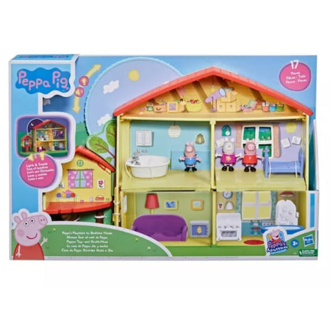 Peppa Pig Peppa's Playtime to Bedtime House Playset