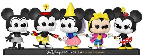 Funko Pop! Disney: Minnie Mouse 5 Pack (Amazon Sticker)