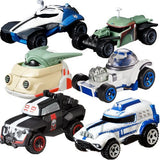 Star Wars Hot Wheels Character Car Mix 5 Case of 8