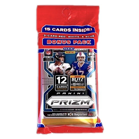 2021 Panini NFL Prizm Football Trading Card Multipack