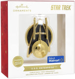 Hallmark Ornament Premium Star Trek U.S.S. Enterprise (Walmart Sticker) 2021