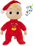 CoComelon Musical Deck The Halls JJ Doll with Santa Hat