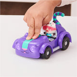 Gabby's Dollhouse, Carlita Toy Car with Pandy Paws Collectible Figure and 2 Accessories