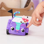 Gabby's Dollhouse, Carlita Toy Car with Pandy Paws Collectible Figure and 2 Accessories