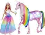 Barbie Dreamtopia Magical Lights Unicorn with Rainbow Mane (Exclusive)