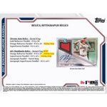 2021 Bowman Chrome Baseball Hobby Box