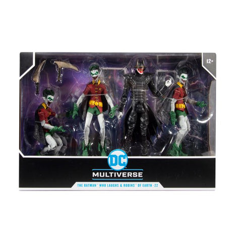 DC Multiverse Collector Multipack 7" Action Figures, Batman Who Laughs with Robins of Earth -22