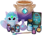 Magic Mixies Magical Misting Cauldron with 8 inch BLUE Plush + Refill