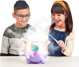 Magic Mixies Magical Misting Cauldron with 8 inch BLUE Plush + Refill