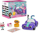 Gabby's Dollhouse, Carlita Toy Car with Pandy Paws Collectible Figure and 2 Accessories