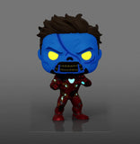 Funko Pop! Marvel: What If? - Zombie Iron Man GITD (Amazon Sticker)