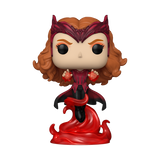 Funko Pop! Marvel: Doctor Strange in the Multiverse of Madness - Scarlet Witch (Walmart Sticker) + Pop! Stacks Plastic Protector