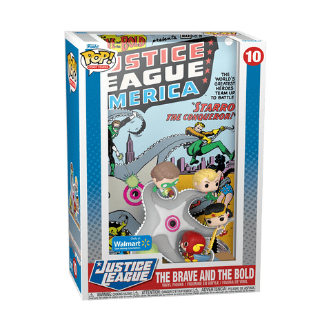 Funko Pop! Comic DC Comic Cover: Justice League - The Brave and the Bold and Digital Pop!™ NFT Bundle (Walmart Exclusive)