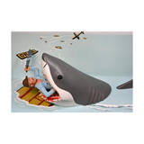 NECA: JAWS: Toony Terrors - Jaws & Quint 6 Inch Action Figure 2PK