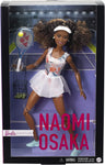 Barbie Role Models Naomi Osaka Doll (11.5-in, Curly Brunette Hair)