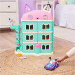 WMT - Gabby's Dollhouse, Carlita Toy Car with Pandy Paws Collectible Figure and 2 Accessories