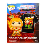 Pop! Tee: Masters of The Universe: He-Man (GITD) SZ XL