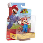 Nintendo Super Mario Raccoon Mario With Super Leaf Action Figure Set