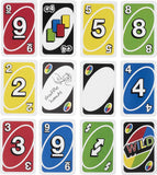 UNO Color & Number Matching Card Game, Customizable Family Fun, 2-10 Players Ages 7+