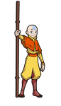 Avatar The Last Airbender - Aang (#614) Pin