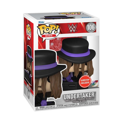 Funko Pop! WWE: Undertaker Out of Coffin Vinyl Figure (GameStop Sticker)