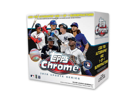 2020 Topps Baseball Chrome Update Series Mega Box