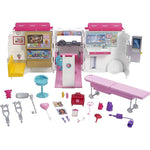 Barbie Care Clinic Ambulance 2-in-1 Fun Playset for Ages 3Y+