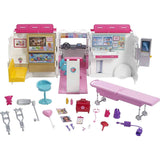 Barbie Care Clinic Ambulance 2-in-1 Fun Playset for Ages 3Y+