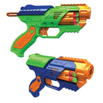 Dart Zone Blitzfire X2 Combo 2-Pack Quickshot Dart Blasters