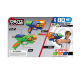 Dart Zone Blitzfire X2 Combo 2-Pack Quickshot Dart Blasters