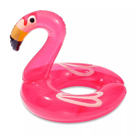 Kids' Split Swim Ring Float Flamingo