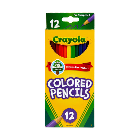 WMT Fix - Crayola 12ct Kids Pre-Sharpened Colored Pencils