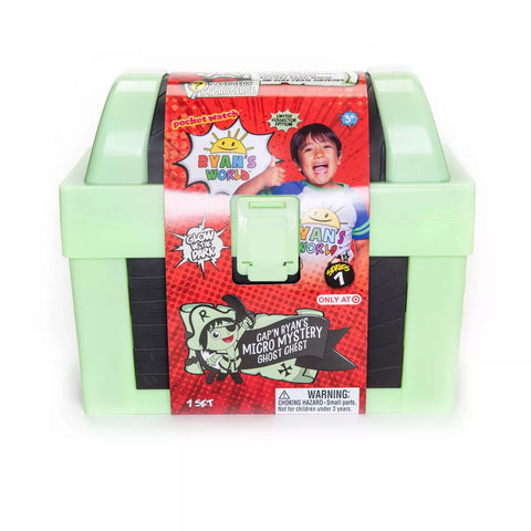 Ryan's World Micro Glow in the Dark Treasure Chest (Exclusive)