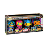 Funko Pop! Marvel: Blacklight 4PK (Target Sticker)