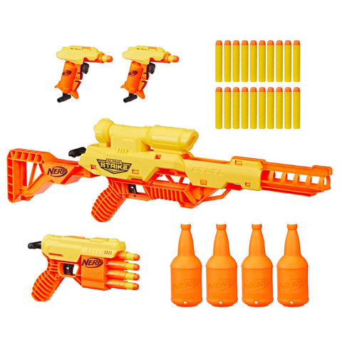 NERF Alpha Strike Battalion Set 4 Pack Blasters